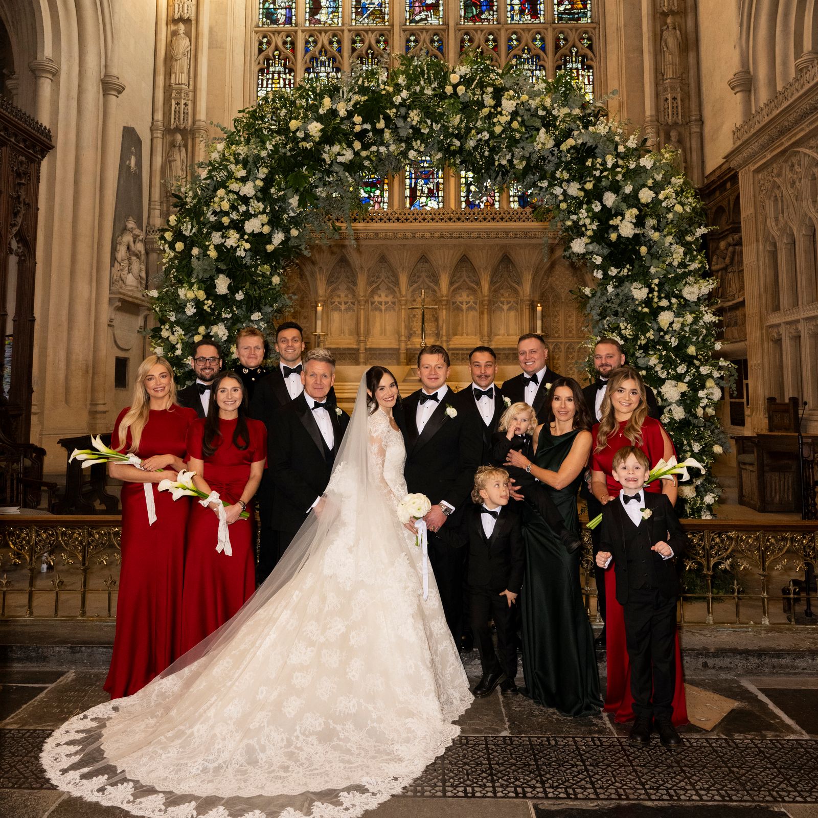 Holly Ramsay Wore Elie Saab – And Her Mum Tana’s ’90s Wedding Dress – On Her Big Day In Bath