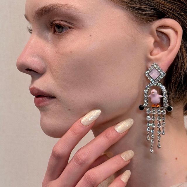 The Story Behind The Avian Nails At The Chanel Couture Show