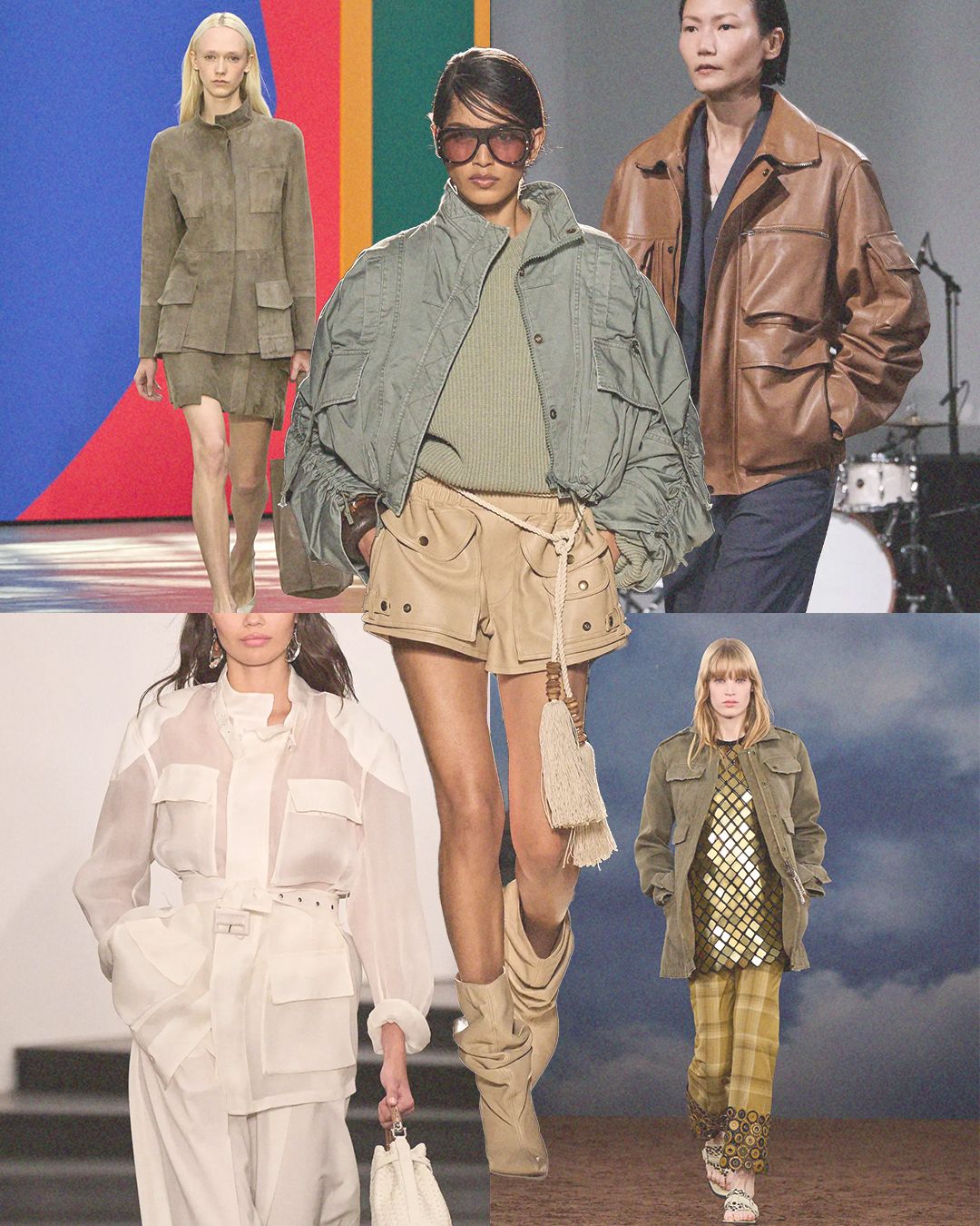 Image may contain Sonny Zhou Ingrid Olava Clothing Coat Jacket Adult Person Shorts Skirt Accessories and Bag