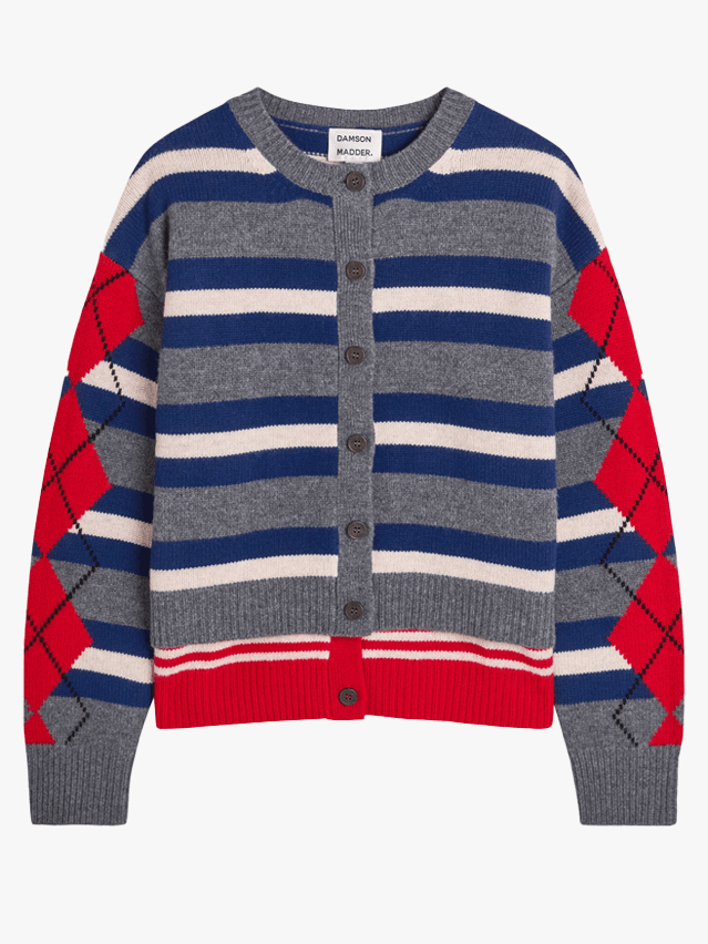 Image may contain Clothing Knitwear Sweater and Cardigan