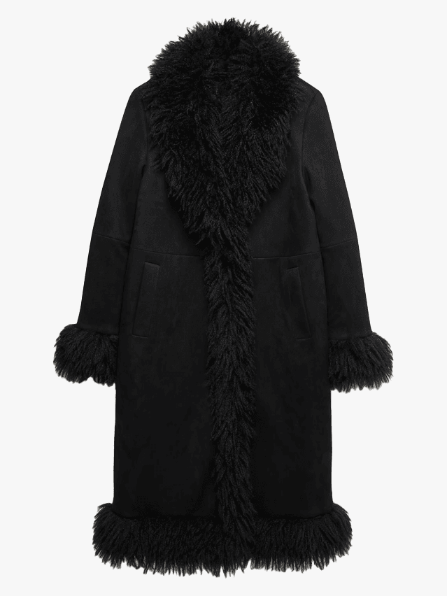 Image may contain Clothing Coat Fur and Overcoat