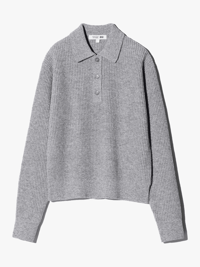 Image may contain: Clothing, Long Sleeve, Sleeve, Knitwear, Sweater, and Sweatshirt