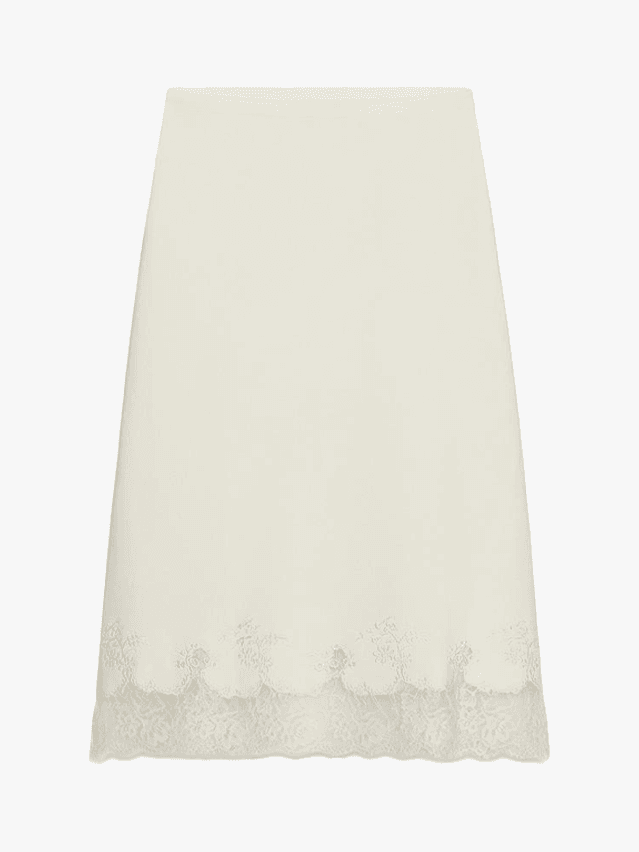 Image may contain: Clothing, and Skirt