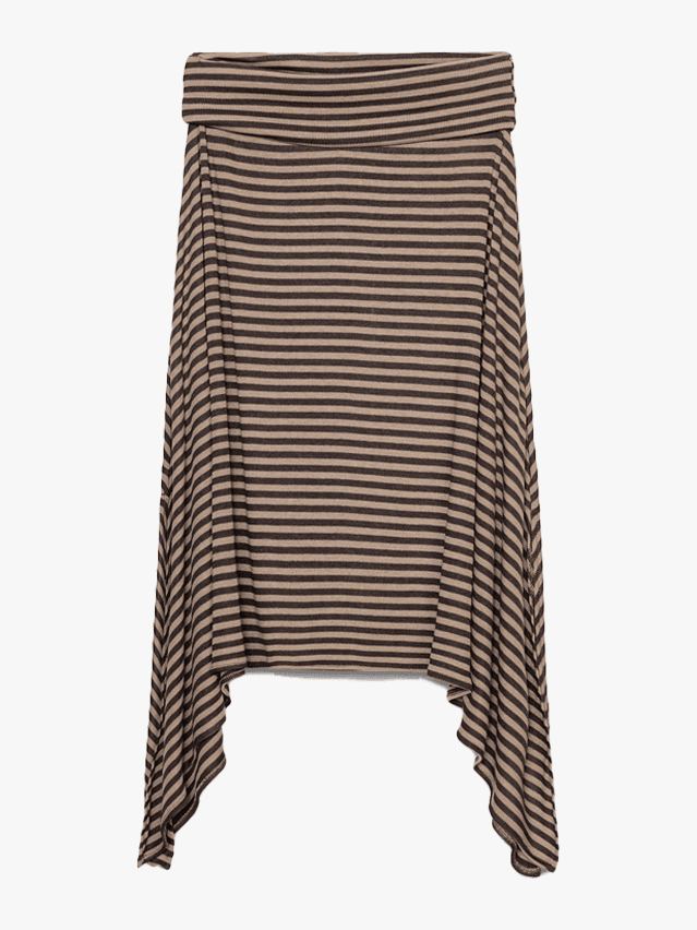 Image may contain Clothing Skirt and Tablecloth