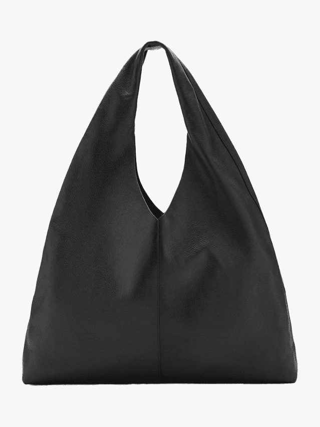 Image may contain Bag Accessories Handbag Clothing Coat and Jacket